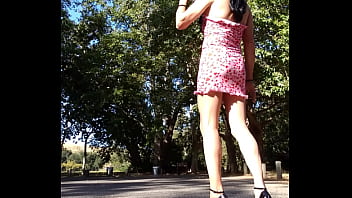 Preview 3 of Play Male Seduction Casting - sissy faggot outside