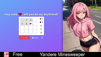 Preview 1 of Busty Russian Big Tits - Yandere Minesweeper