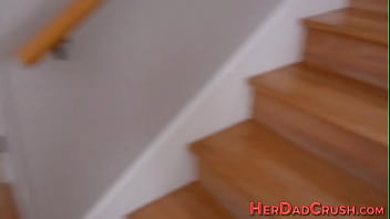 Preview 3 of Mamasota Claudia - Teen fucking stepfather gets ass spermed