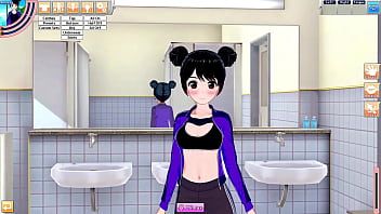 Preview 1 of Kajoolretro - KOIKATSU PARTY GAMEPLAY,  CHICA Y CHICO FOLLAN
