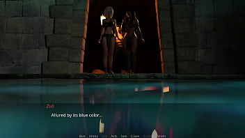 Preview 4 of Etv Jeit - The Lust City #38 - Blonde Girl In The Nature With Her Big Tits Stepmother