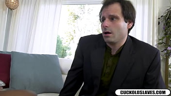 Preview 4 of 19 Old Hard - Blonde Russian babe fucked by blacks in front of boyfriend