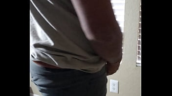 Preview 1 of Tommy Gun Ashlyn Brook - Alan Prasad multiple thick cumshots in tight jeans butt. Desi boy butt in tight jeans. Indian guy huge load Angle 1