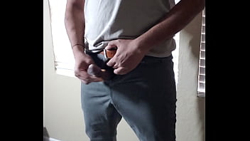 Preview 4 of Tommy Gun Ashlyn Brook - Alan Prasad multiple thick cumshots in tight jeans butt. Desi boy butt in tight jeans. Indian guy huge load Angle 1