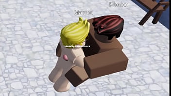 Preview 4 of Sanilon Xxx Move - Roblox Gay Boys fucking in a public park [Roblox Short Condo Sex] [Morgan x Tatsuya]