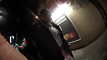 Preview 2 of Black Teacher Fucks Asian - Le hice SEXO ORAL a un desconocido