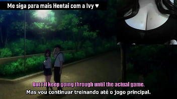 Preview 1 of Cummy Pantyhose Ava - Akane wa Tsumare Somerareru EP 2 PART 1 En-us sub and Pt-br Sub - Hentai with IvyAdventure