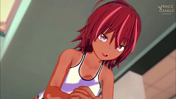 Preview 2 of Jordi And His Big Boob Mom - Uruka Takemoto need motivation before swimming competition - We Never Learn Bokuben