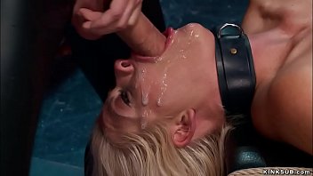 Preview 2 of Sunny Loene Sex Online Nighet - Big boobs blonde sub gags huge dick