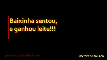 Preview 1 of 10yaer Galaxy - Baixinha sentou e ganhou leite