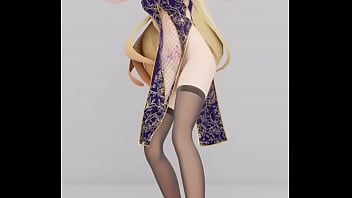 Preview 1 of Real Full Hijab Arab - MMD R18  e n i e (by pinkstar)