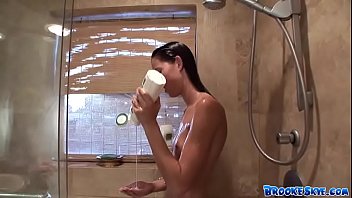 Preview 1 of Gangol - Brooke Skye - In The Shower