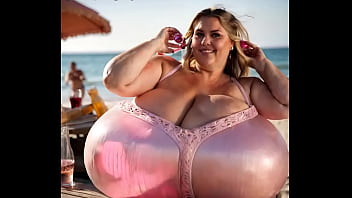 Preview 2 of Wife Cuckold Dirty - Bouncy German BBW size 3 (AI genearated)
