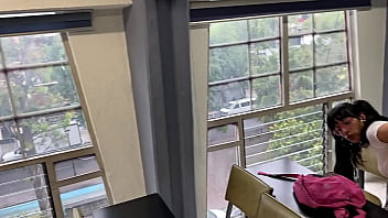 Preview 2 of Mange Ma - Sissy fucked on the classroom