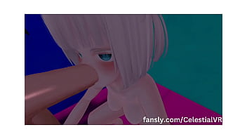 Preview 3 of Mom Stake - Chinese Teen Sucking a Strangers Dick in the Club Toilet on Valentines Day! (Vrchat ERP)