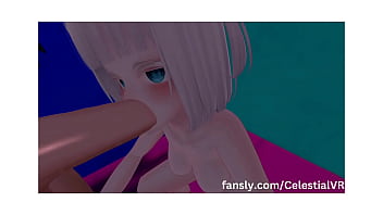 Preview 1 of Mom Stake - Chinese Teen Sucking a Strangers Dick in the Club Toilet on Valentines Day! (Vrchat ERP)