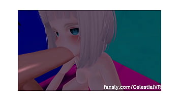 Preview 4 of Mom Stake - Chinese Teen Sucking a Strangers Dick in the Club Toilet on Valentines Day! (Vrchat ERP)