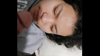 Preview 1 of Angel Long Babysits Four Guys - Se la traga toda brenda