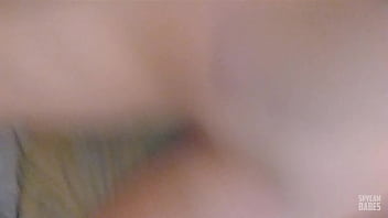Preview 3 of Vidio Sex Bar - Anal Double penetration to my stepdaughter,  she loves the cucumber and my dick inside her.