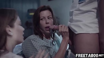 Preview 4 of Analy Young Tranny Cum On Webcam - Scared MILF Alexis Fawx &amp_ 18yr Old Teen Bobbi Dylan Gets Pounded By Hospital Staff - Full Movie On FreeTaboo.Net