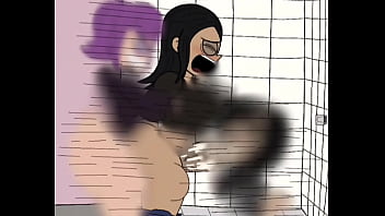 Preview 3 of Rihanna Lil Wayne Porn Video - Trio femenil en el ba&ntilde_o