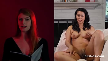 Preview 2 of Anal In Sandas - ASMR: Jin Masturbates To Lucy&#039_s Sexy Reading