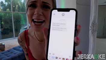 Preview 1 of Tammana Nangi Porn Video - JERKAOKE &ndash_ Big Ass Teen Rory Knox Needs Big Dick While Boyfriend Is Gone