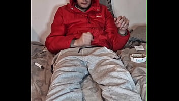 Preview 2 of Voyeur Granny Tits - Amateur Scally chav wanking