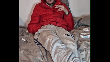 Preview 1 of Voyeur Granny Tits - Amateur Scally chav wanking