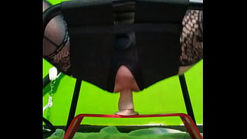 Preview 4 of Chuby Amateur Facial - Dildo bounce