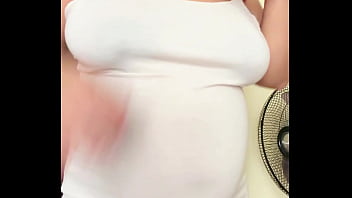 Preview 1 of Monster Nut - Pregnant Arab Girl with a Big Belly and Milky Boobs
