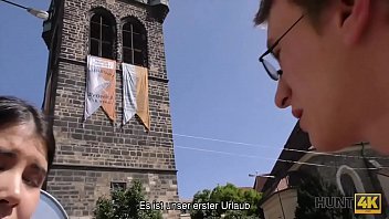 Preview 2 of Japan Public Toilet Touch Pussy - HUNT4K. Der junge Hahnrei sieht zu,  wie seine wundersch&ouml_ne Freundin Madelina Dee Geld verdient