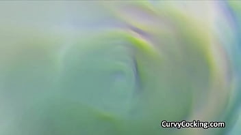 Preview 1 of Motha Foda Aunty Xxx - PAWG oily Aubrey Thomas enjoys a big white cock