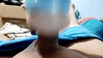 Preview 2 of A Young Teen - Fleshlight cumming. January 16,  2023.