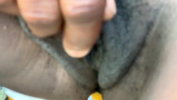 Preview 2 of Orgy Russe - Lil Mama Detroit Hitchhiker Plays With Herself In Slowmo for 20 Bucks