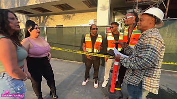 Preview 3 of Brazil Beauty Ass - Naughty latina sluts invite the construction crew over for some hardcore labor To be cont after you get off work today...