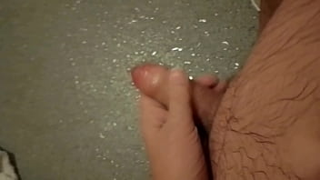 Preview 2 of Italian Top Poem - Stroking My Semi Soft Uncut Cock In Shower (No Cumshot)