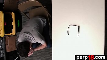 Preview 1 of Doctor Dick Woodss - The perp tries to conceal his identity,  but the officer recognizes him as the boy who used to fuck his