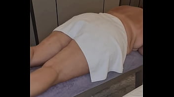 Preview 1 of Wrestling Zazzers - Massage BBW old Lady with beautiful Ass with nice ending.