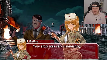 Preview 3 of Belle Claire Backstage Video - What Really Happened With Hitler After World War 2 (Sex With Hitler)