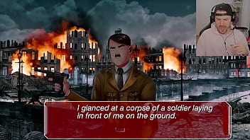 Preview 1 of Belle Claire Backstage Video - What Really Happened With Hitler After World War 2 (Sex With Hitler)