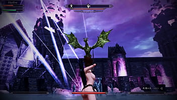 Preview 2 of Pakistani Rape Sleeping Mom Son - [SKYRIM MOD] Sexy Battle with Durnehviir
