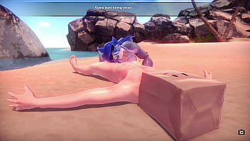 Preview 1 of Sunny Glick - Strong Shark-girl - Mako [4K,  60FPS,  3D Hentai Game,  Uncensored,  Ultra Settings]