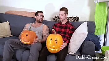 Preview 1 of Inul Statistika - step Dad Teaches Different Uses Of Pumpkin