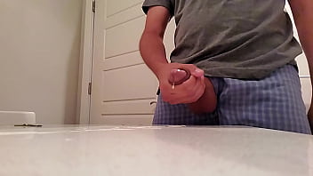 Preview 3 of Big Ass Aunti Hand Job - Huge Stream of Cum