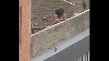 Preview 4 of Jordi El Neno Polla Longest - Cogiendo en la terraza