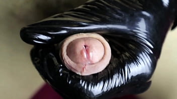Preview 3 of Zoe Ballerina Black - Big orgasm and a lot of sperm after abstinence close-up,  sperm flows