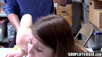 Preview 2 of Kalrwo Sleep Rep - Shoplifting Suspect Caught Hiding Cloths Under Her Cloths
