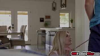Preview 2 of Ebony Chick Anal Beach - Petite blonde teen stepsister Alicia Williams is a hot submissive slut