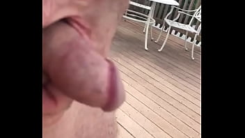 Preview 2 of Hdxxx Video 2018 Com - Jerking off and cumming on rooftop in DC